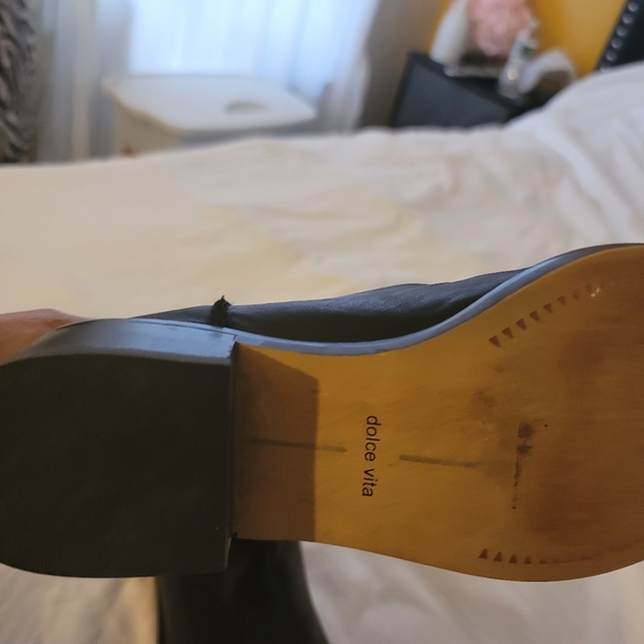 💗 Dolce de Vita Tucker sip up black leather 2 1/2 Inches - Picture 3 of 8